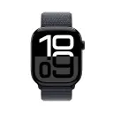 Apple Watch S10 46mm GPS+Cel sort aluminium/blekk Sport Loop