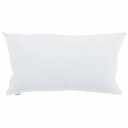 vidaXL Pute 40 x 80 cm Bomull Hvit
