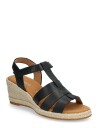 Gabor Wedge Sandal   Black   38.5
