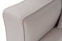 Abbas 4 seters Sofa med Divan   Ecru