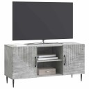  TV skap Betonggrå 102 x 34,5 x 50 cm Konstruert tre