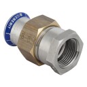 Geberit 54mm Mapress Rustfritt Stål Union Adapter for Rørdeler