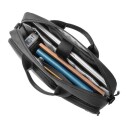 TOMTOC Navigator A33 skulderveske for bærbar PC 16" svart