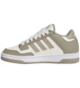 Adidas Originals Silver Pebble/Cloud White/Ftwr White Rapid Court Low J Sneakers 38 2/3