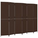  Romdeler 6 paneler brun polyrotting 8721012244115