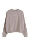 aim´n Script Sweatshirt Beige L