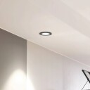 Arcchio LED-downlight Aryx svart 4 000 K