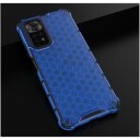 Xiaomi Redmi Note 11/11S Honeycomb Armored Hybrid-deksel Blå