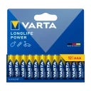 Varta Longlife Power AAA 12-pakke Alkalisk Batteri 1,5V