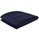  Mikro semsket sofa overtrekk marineblå 210 x 280 cm
