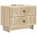  Nattbordskap Sonoma eik 62 x 34,5 x 47,5 cm Konstruert tre