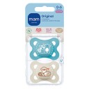 MAM Original 0-6m Silk Blue 2pcs