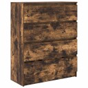Skjenk røkt eik 80x35x99 cm konstruert tre