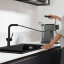 Hansgrohe Talis M54 kjøkkenbatteri Med uttrekkbar tut, Krom