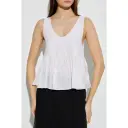 Chloé Dame Topper Hvit M