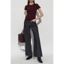 AllSaints Dame Topper Rød L,