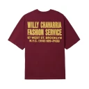 Willy Chavarria Herre Topper Rød L,