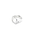 Tom Wood Jewellery Cushion Open Ring Sølv  female 52