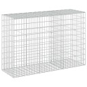 vidaXL Gabion med 3,5 mm tråd og 5x10 cm mesh 150x50x100 cm