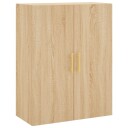  Veggskap sonoma eik 69,5x34x90 cm