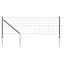 Euro Gjerde med 13 Spiker Støtter 0.6x50 m Galvanisert Stål Grønn