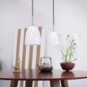Dyberg Larsen Jazz pendellampe børstet stål Ø12 cm