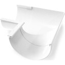 Plastmo 11" innvendig gjæring 90°, hvit white