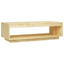 vidaXL Salongbord 110x50x33,5 cm heltre furu
