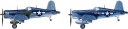 Tamiya Vought F4U-1A Corsair Modellbyggingsett 1/72