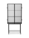 Ferm Living - Ferm Living Haze Vitrineskap Riller Svart - Lunehjem.no - Interi?r p? nett