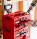 Tool Box With Drawers Qbrick System Pro 2.0 Drawer 3 Toolbox Expert Red