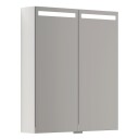 Dansani Mido+ Top speilskap, 80x70 cm, blank hvit