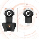 Subsonic Playcam 1080p HD Webkamera til Nintendo Switch 2 med USB-C – Rød