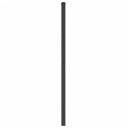  Sengegavl i metall svart 100 cm 8721012302914
