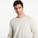 Calvin Klein Ls Supima Cotton Crew 14Gg   Grey   M