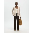 Selected Femme Dame Strikkevarer Beige M,