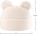 Wigiwama Teddy Pouch Cream White