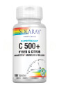 Solaray C-vitamin C500+ 100 Tabletter