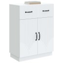  Serviesskap med skuff Hvit 66 x 34,5 x 87 cm Konstruert tre