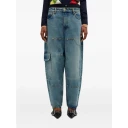 Ganni Dame Jeans Blå W28,