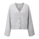 Cheddar Cardigan Grey XL Merino cardigan