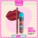 NYX PROFESSIONAL MAKEUP Stain & Shine Duo Lip Combo 30 Leave A Legacy