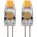 EGLO LED-lyspære 1.2W/827 dimmable 2 pcs. G4