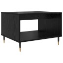vidaXL Kaffebord Svart eik 60 x 50 x 40 cm Konstruert tre