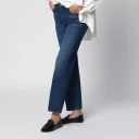 Mother Dame Jeans Blå W26,