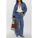 IRO Dame Jeans Blå S,