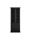 Nantucket vitrineskap modern black