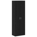  Highboard Svart eik 60 x 35 x 180 cm Konstruert tre