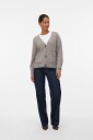 Vero Moda   Kardigan vmBoom LS V neck Button Cardigan   Grå