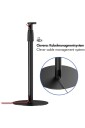 LogiLink Justerbart Høyttalerstativ for Sonos Era 100/300 682-1068 mm Svart